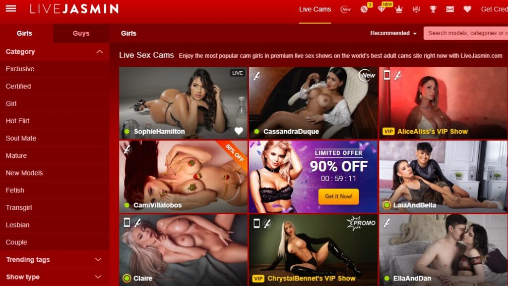 livejasmin - site like cam4